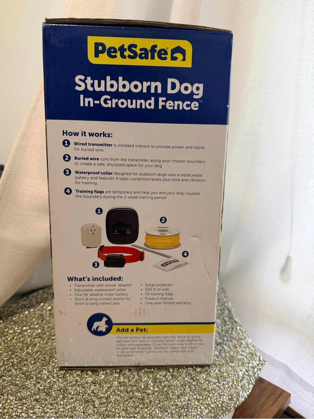 NEW-PetSafe Stubborn Dog In-Ground Fence - Sealed in box